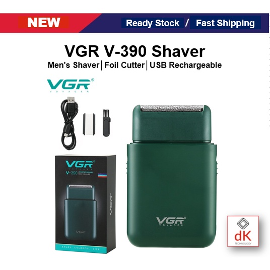 Original VGR V390 Shaver Beard Shaver Beard Cutting Portable Men's