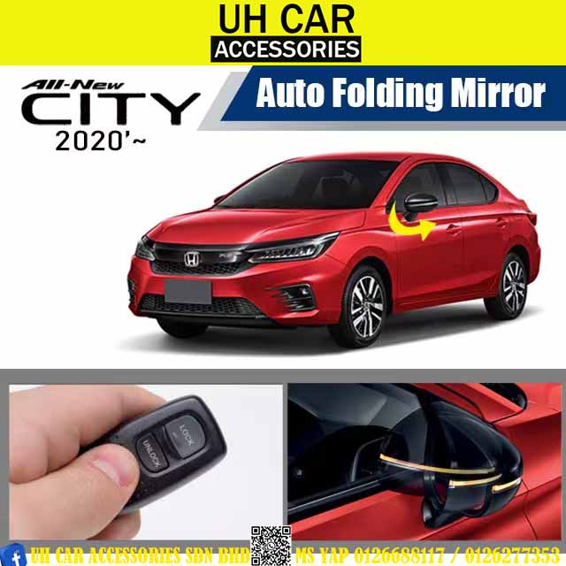 HONDA HRV 2022 CITY GN2 20202 HATCHBACK SIDE MIRROR AUTO FOLD RELAY
