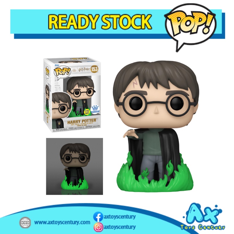 Funko Pop Harry Potter With Floo Powder Gitd 153 Funko Exclusive