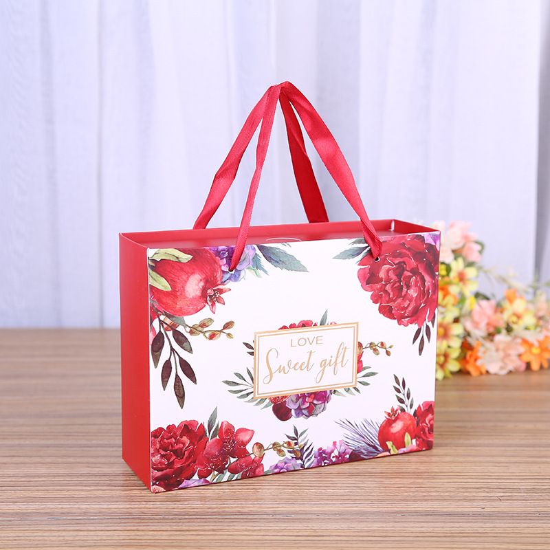 Tiffany Box Gift Wedding Kenduri Paperbag Box Ribbon Beg Kertas Hadiah 