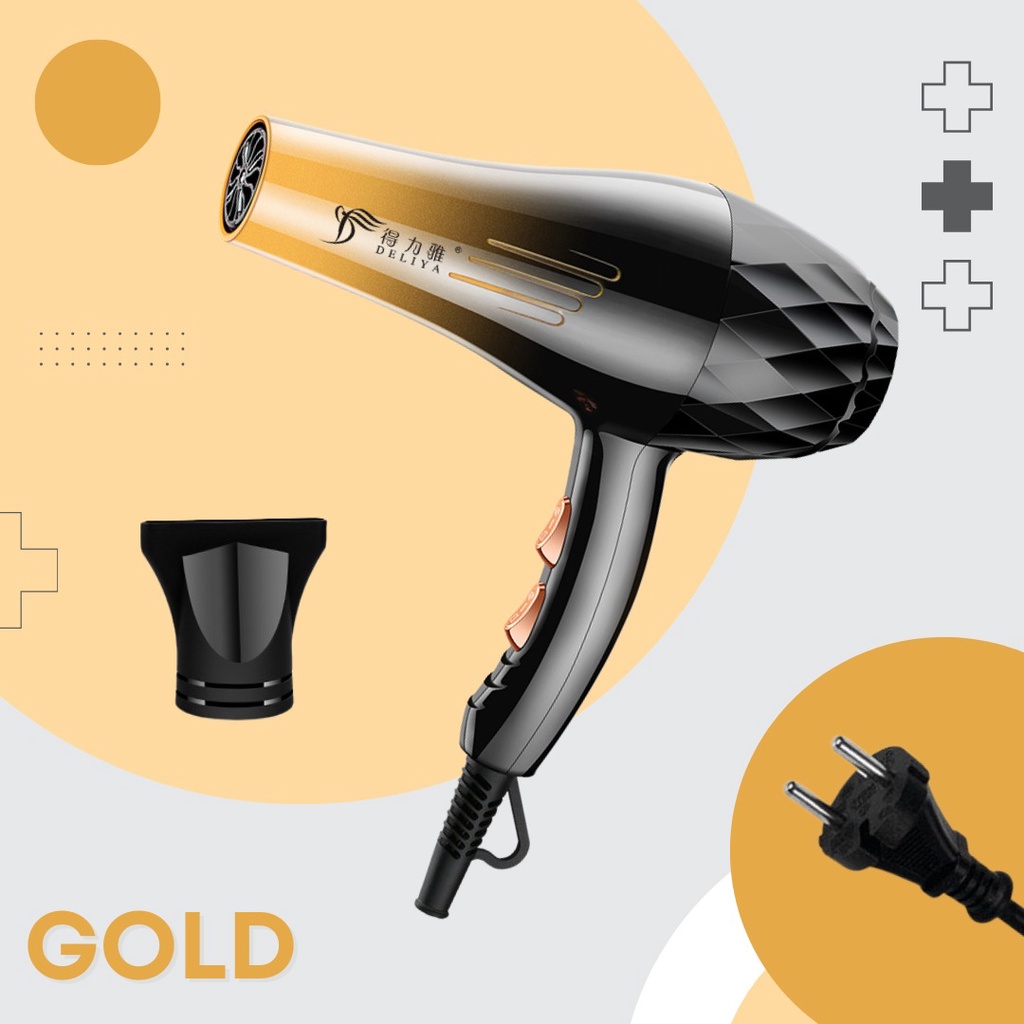 CANEL&CO [4in1] Professional Blue Ray Ionic Tech 2200 Hair Dryer Saloon