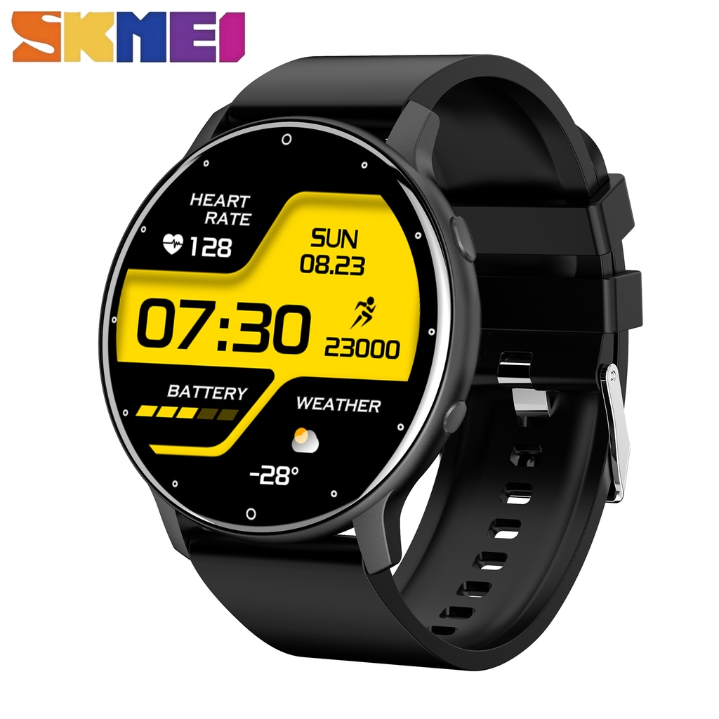 SKMEI Smart Watch IP68 Waterproof Fitness Tracker Full Touch Screen Heart Rate Multifunctional Sport Running Watch Shopee Malaysia