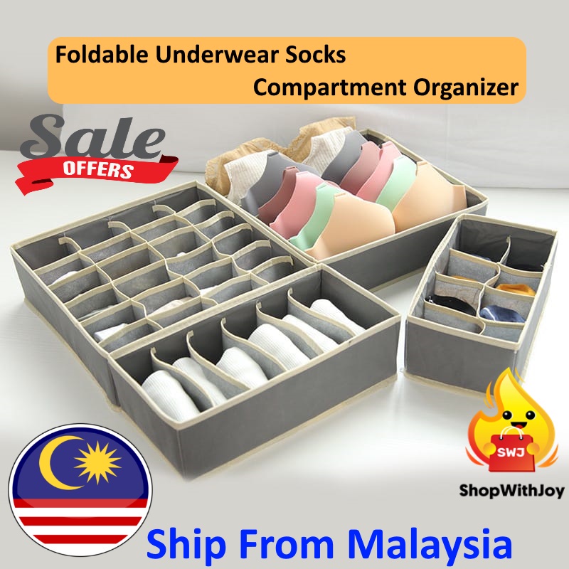 Organizer Socks Organizer Compartment Storage