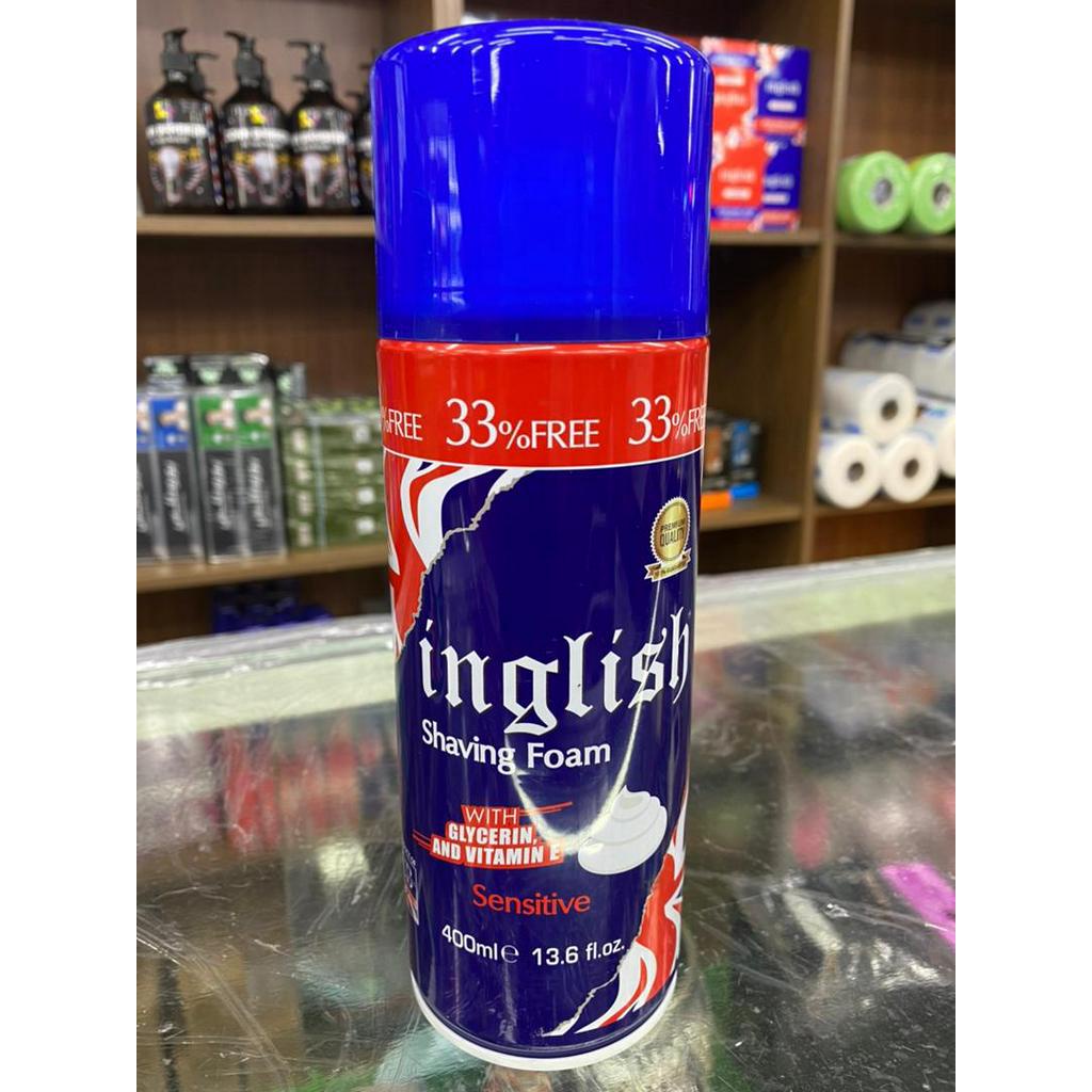 INGLISH SHAVING FOAM SENSITIVE - 400ML | Shopee Malaysia