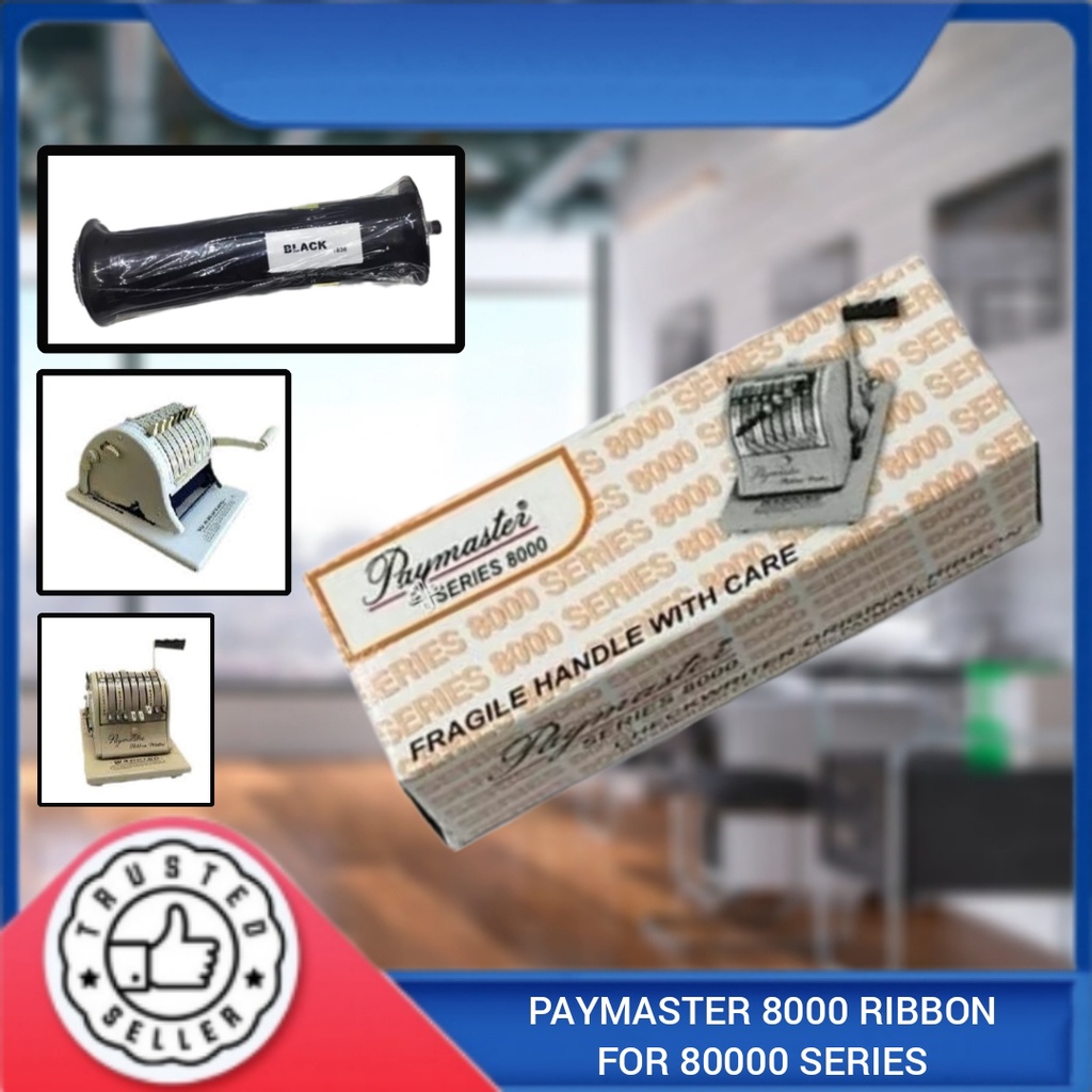 PAYMASTER 8000 RIBBON CHEXKWRITER RIBBON FOR 80000 SERIES | Shopee Malaysia