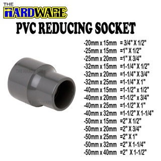 PIPE FITTING / PVC FITTING / PENYAMBUNG PIPE - 1-1/4/32mm, 1 1-/2/40mm,  2/