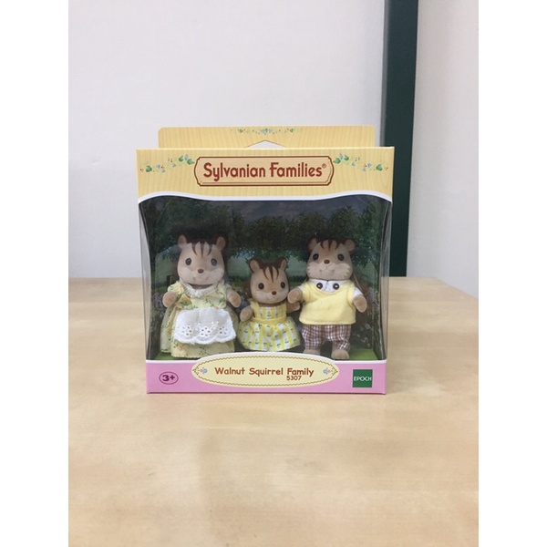 Sylvanian Families 5307 Walnut Squirrel Family Shopee Malaysia