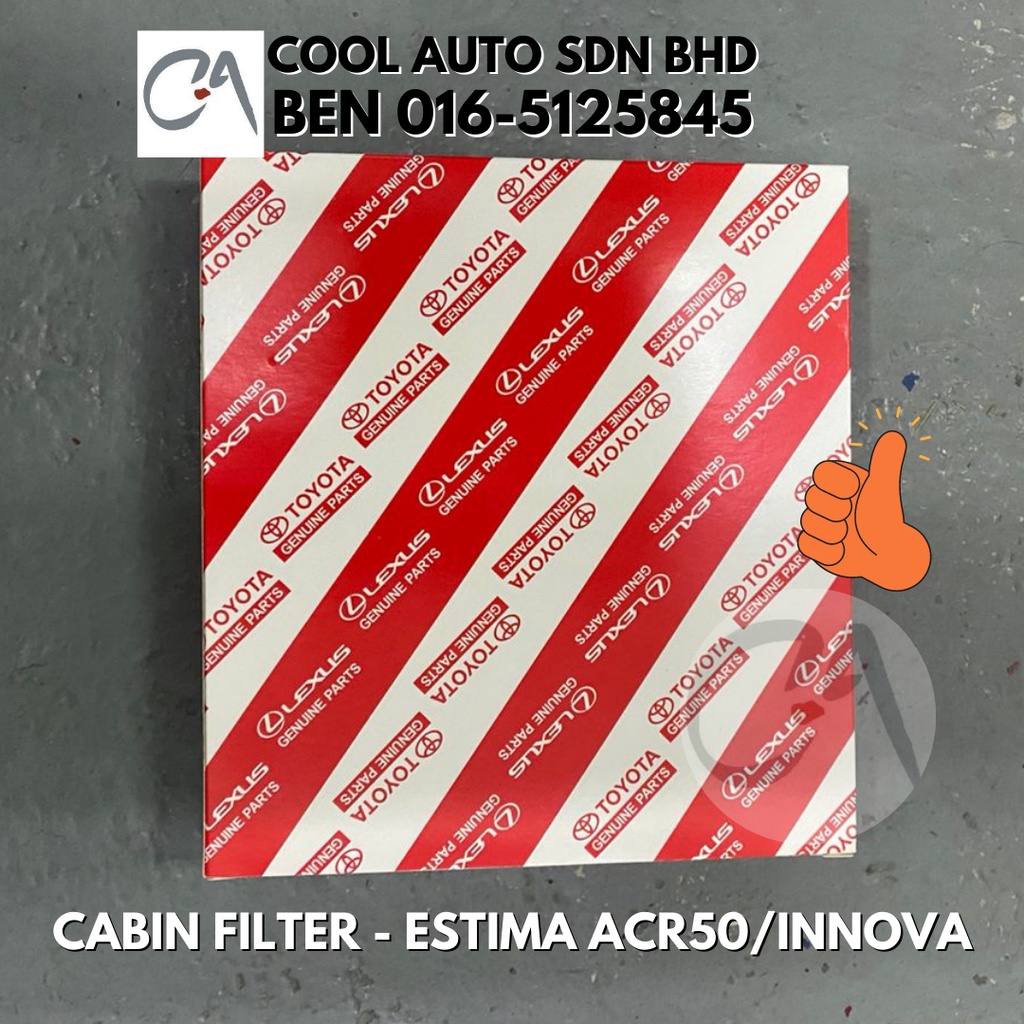 🔥READY STOCK🔥 CABIN FILTER-ESTIMA ACR50/ VELLFIRE/ ALPHARD/ INNOVA ...