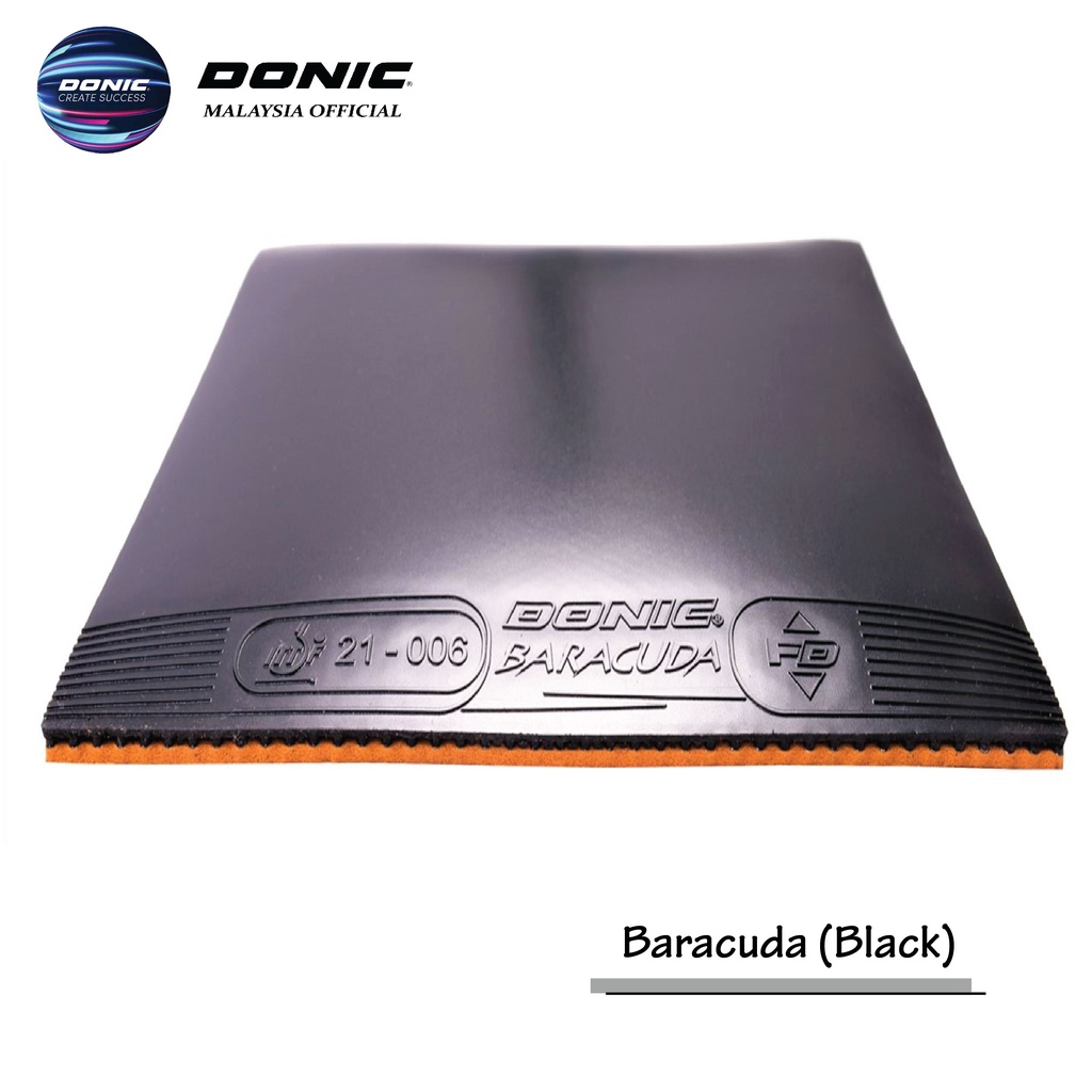 Donic Baracuda Excellent Arc Rotation Table Tennis Rubber Shopee Malaysia