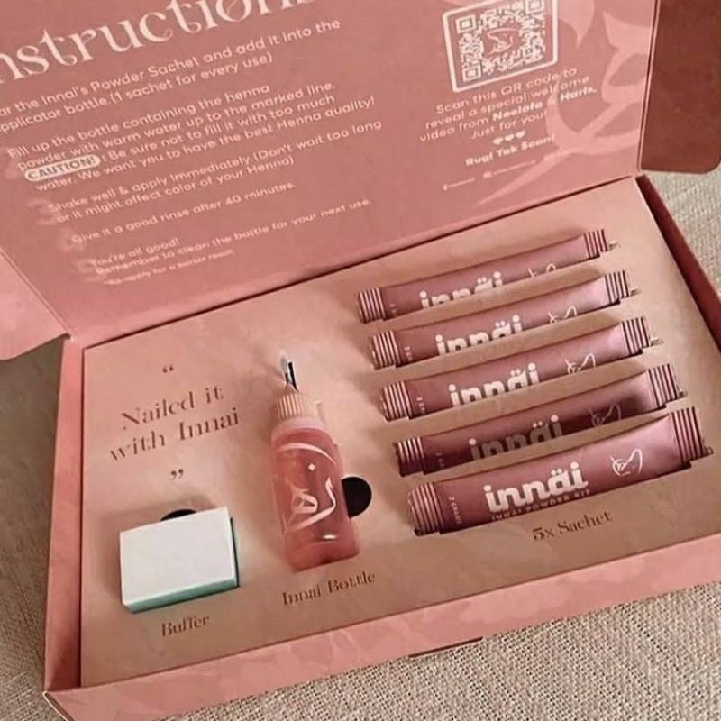 Innai Nunha kit 5 x innai powder (2g/SACHET) | Shopee Malaysia