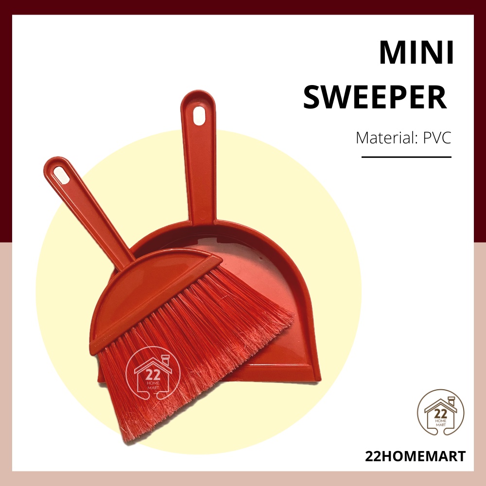 Multipurpose Mini Plastic Brush Dustpan Set Mini Sweeper with Mini ...