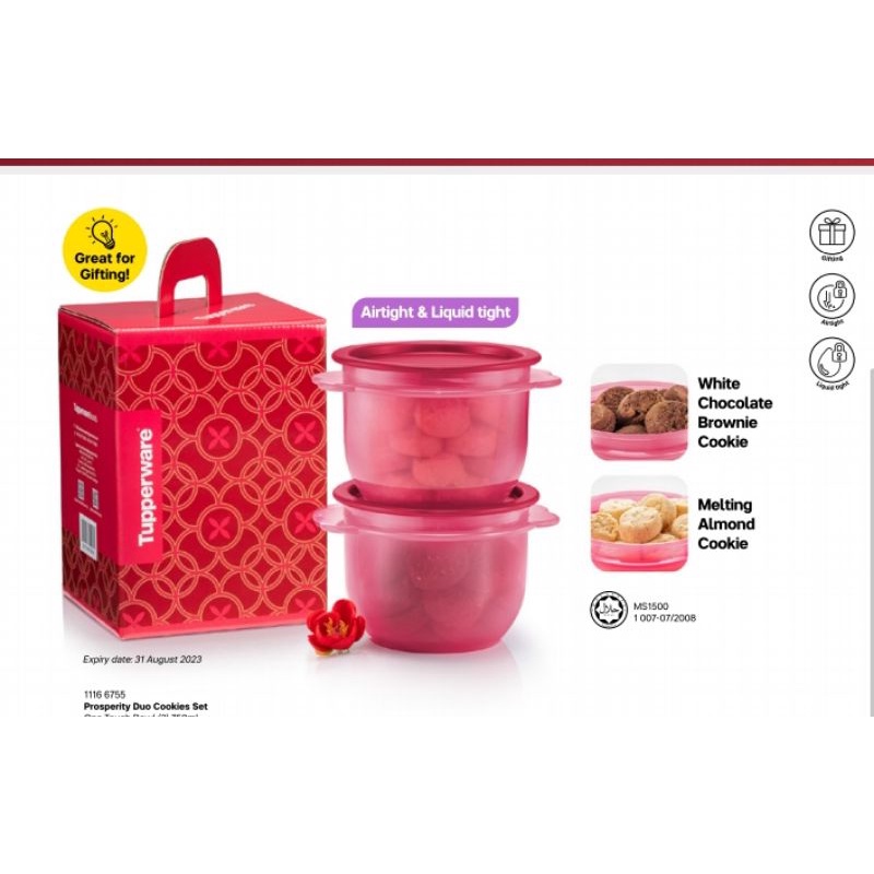 tupperware chinese new year cookies 2025 malaysia