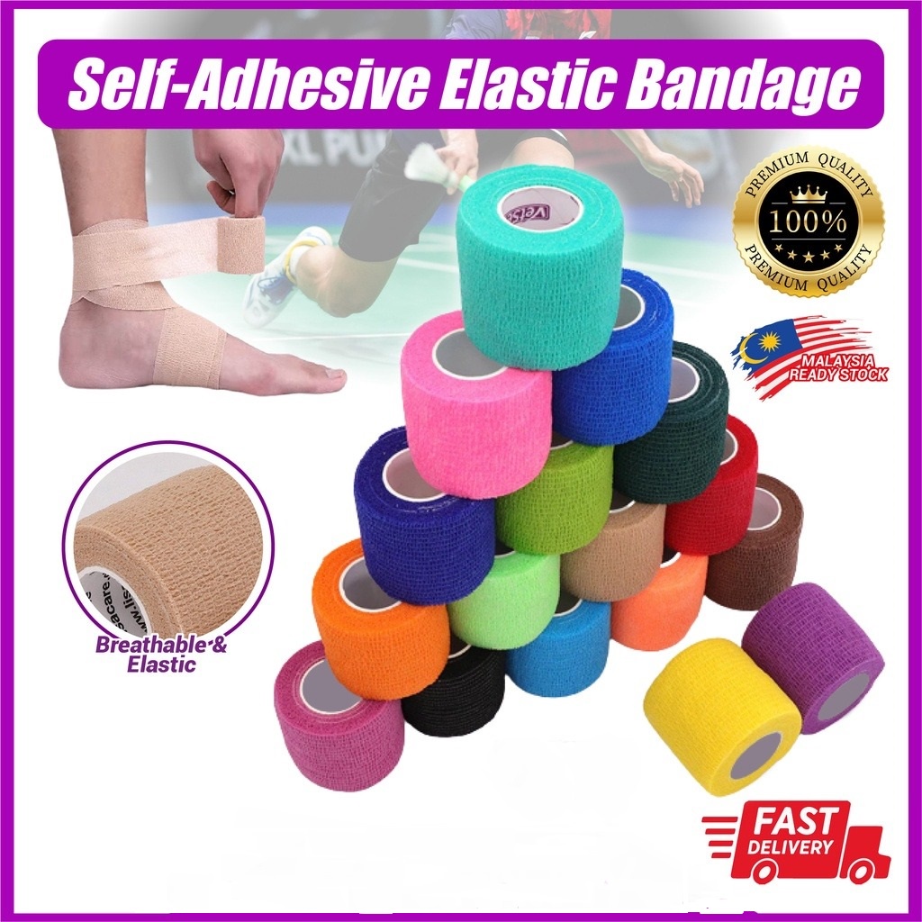 Kinesiology Tape Sport Bandage Self Adhesive Elastic Waterproof Knee ...