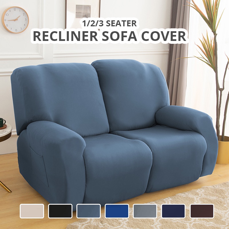 123 Seater Recliner Sofa Cover Murah Reclining Chair Cover Sarung Sofa Recliner Lazy Boy 0511