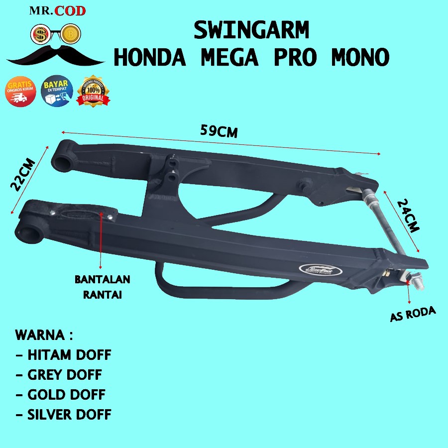 Swingarm MEGA PRO MONO SHOCK SWING ARM SUPERTRACK PNP Shopee Malaysia