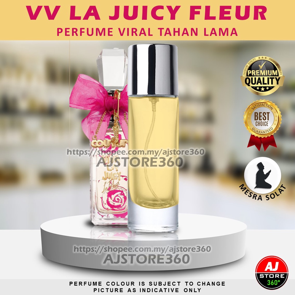 PERFUME BANDUNG ORI TAHAN LAMA LA JUICY LA FLEUR FOR WOMEN MIRIP