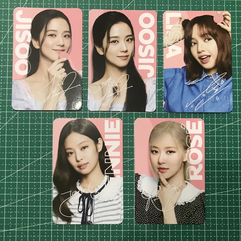 Lisa ROSE jennie jisoo PC OREO BLACKPINK COOKIE LIMITED EDITION ...