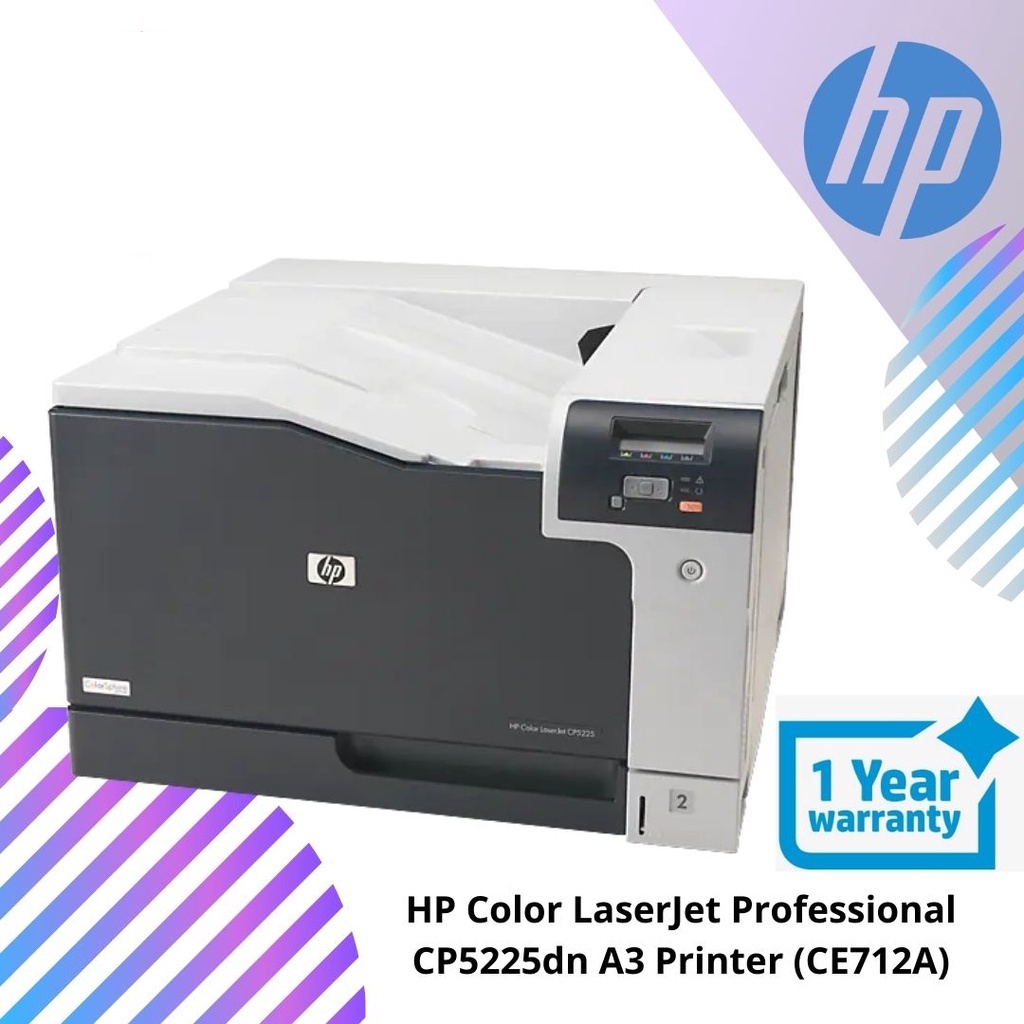 HP Color LaserJet Pro CP5225dn A3 Laser Printer (CE712A) | Shopee Malaysia