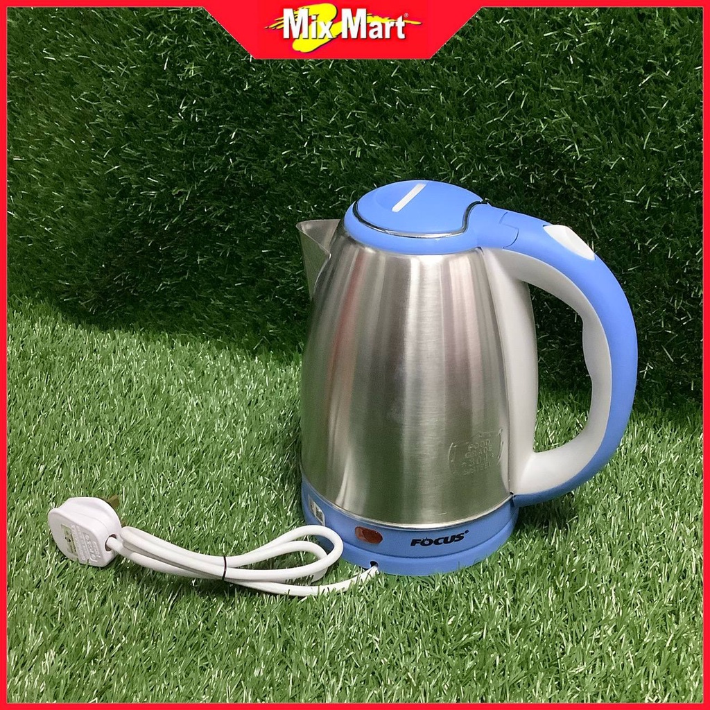 FOCUS 1.8L STAINLESS STEEL JUG KETTLE Shopee Malaysia