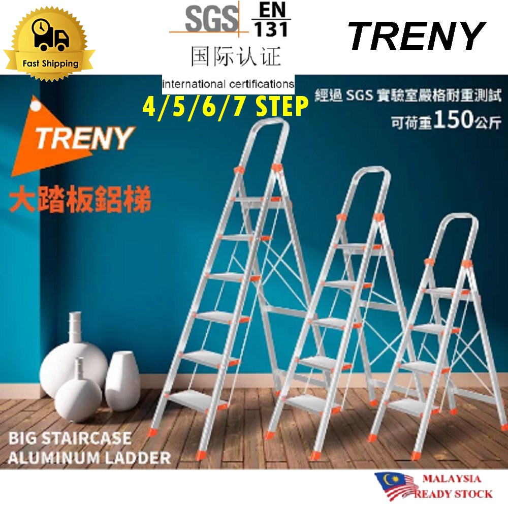 Big on sale folding ladder