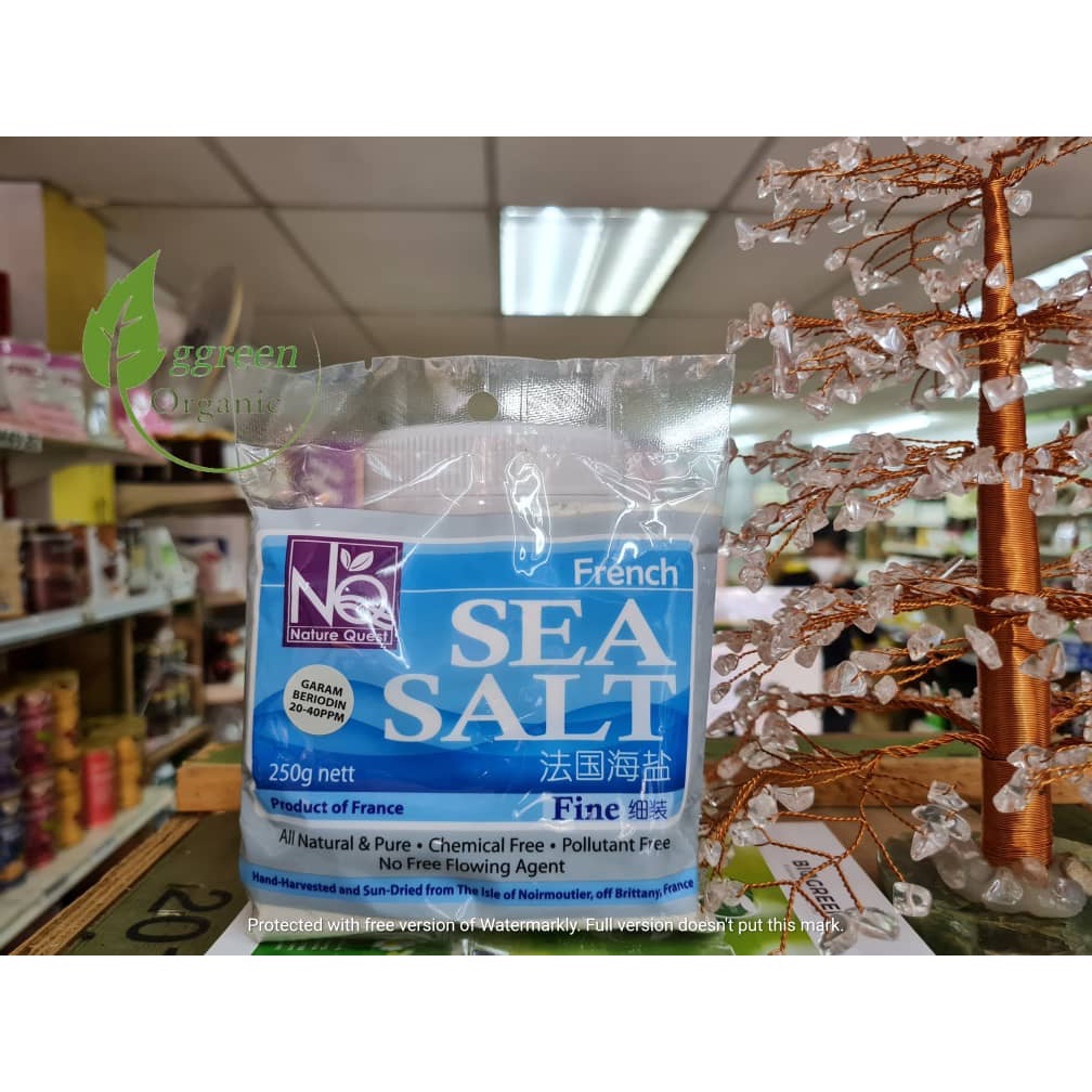 Country Farm Organics Nature Quest Natural French Sea Salt - Fine (250g ...