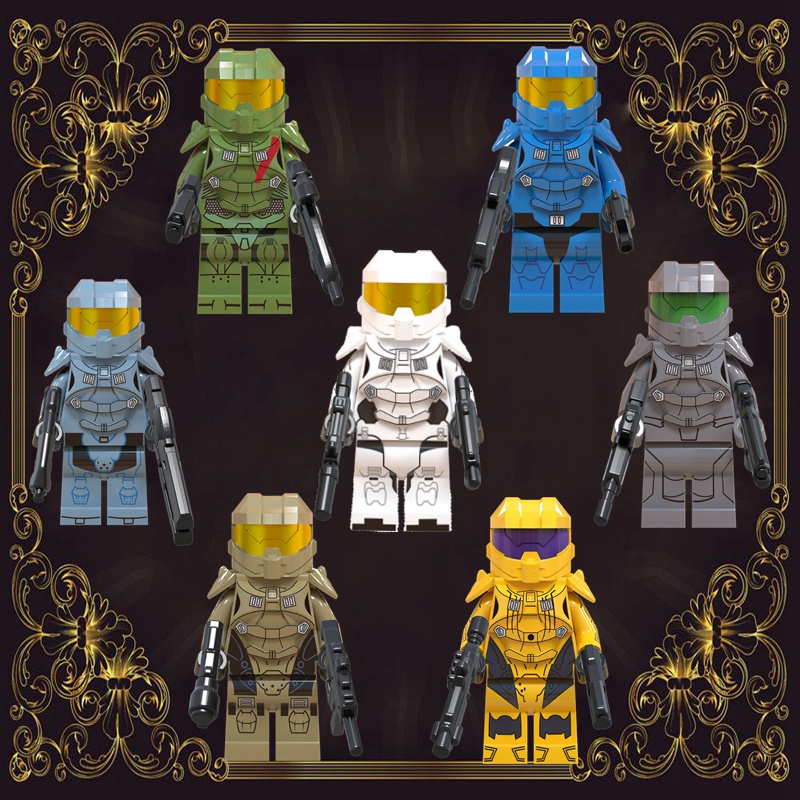 Game Halo AIM Agent Birthday Gift Education Toys For Children DIY ...