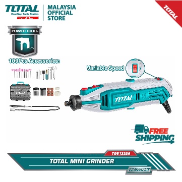 TOTAL Mini grinder 130W (TG513326E)