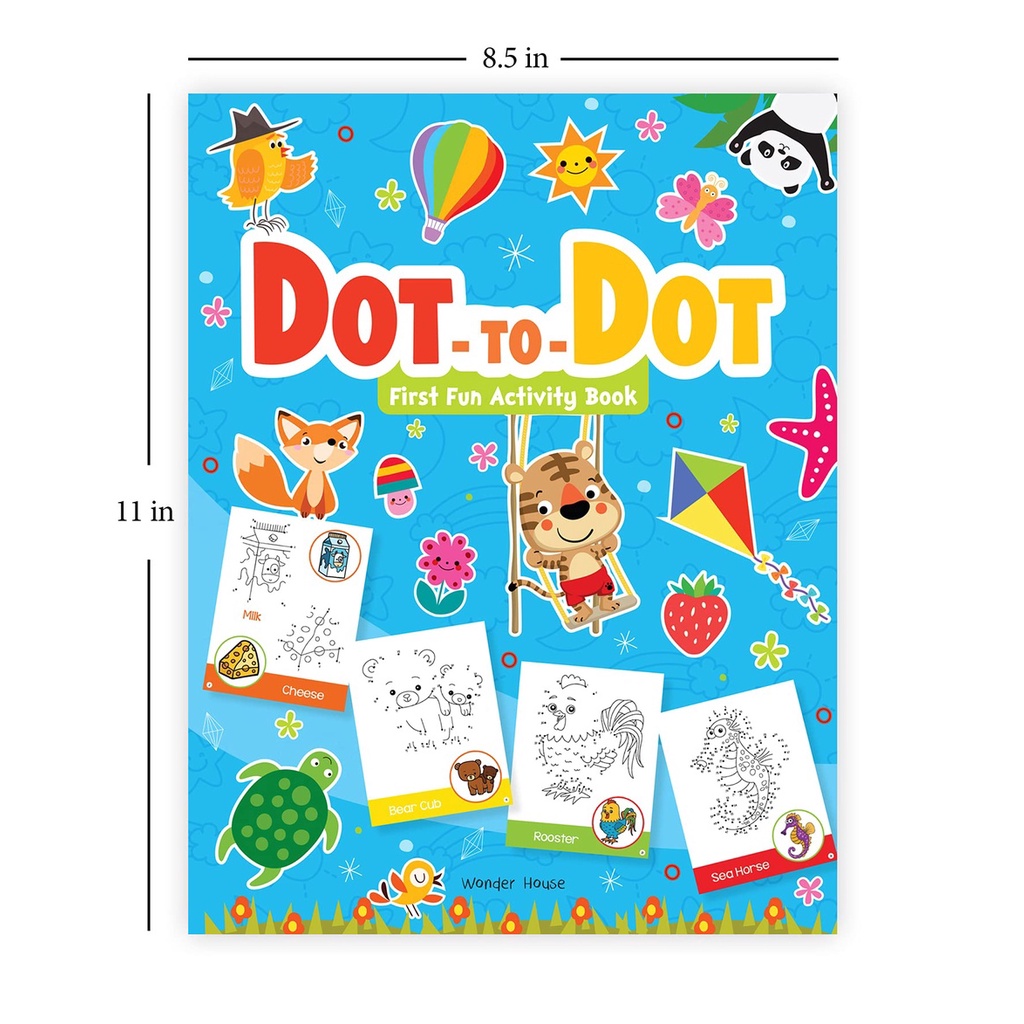 [FUNBOOK] My First Fun Activity : Boxset Of 4 Books / dot to dot /mazes ...