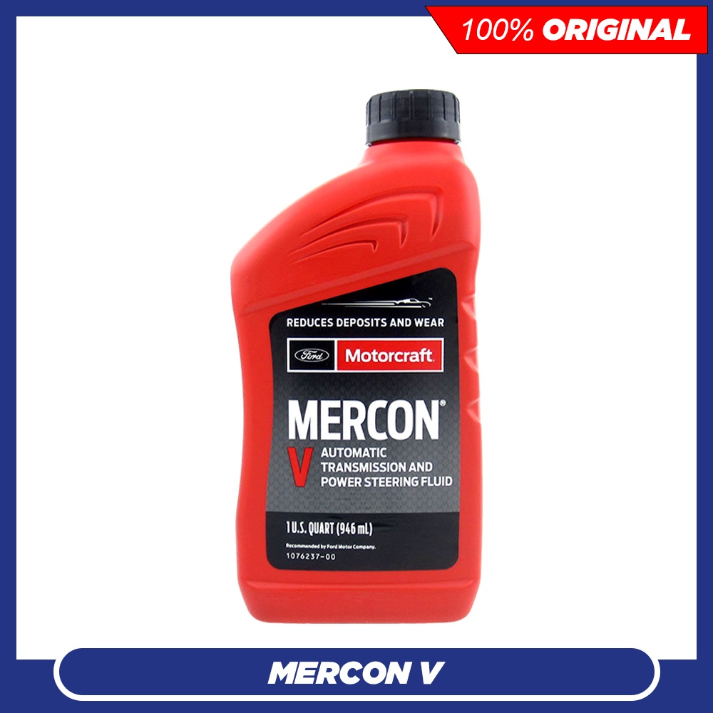 MOTORCRAFT MERCON V ATF Auto Transmission Fluid & Power Steering Fluid