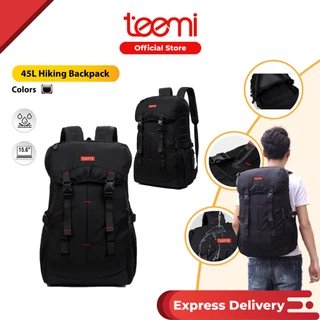 TEEMI 45L Sports Hiking Backpack Trekking Camping 15.6 Inch Laptop Bag Pack Travel Beg Galas Sandang