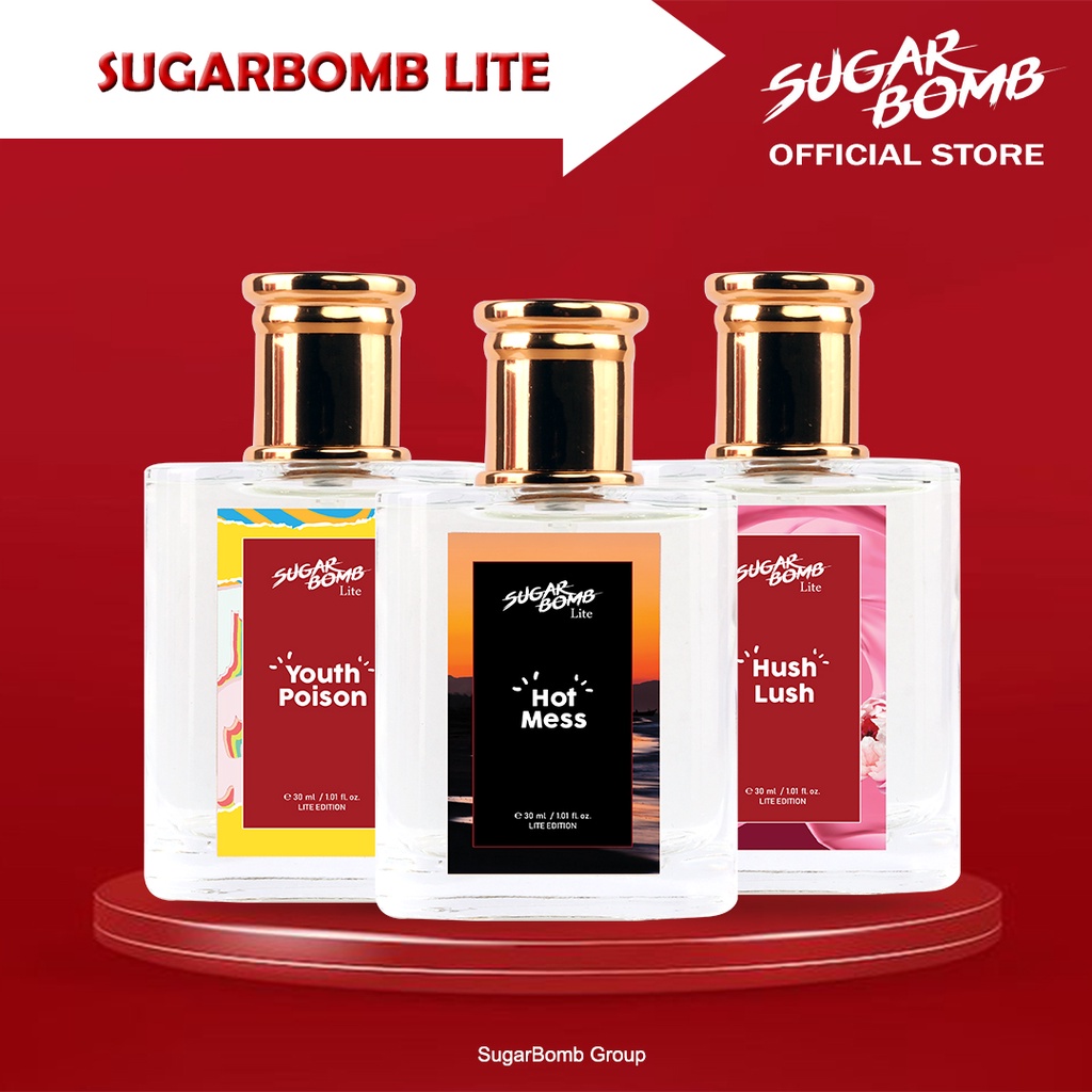 [CLEARANCE SALE] SugarBomb Lite EDT 30ml Women Men Perfume Shopee