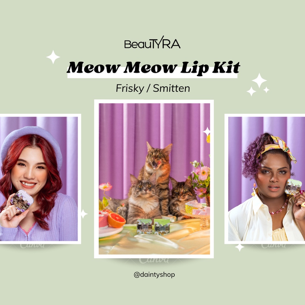BEAUTYRA Meow Meow Lip Kit Shopee Malaysia
