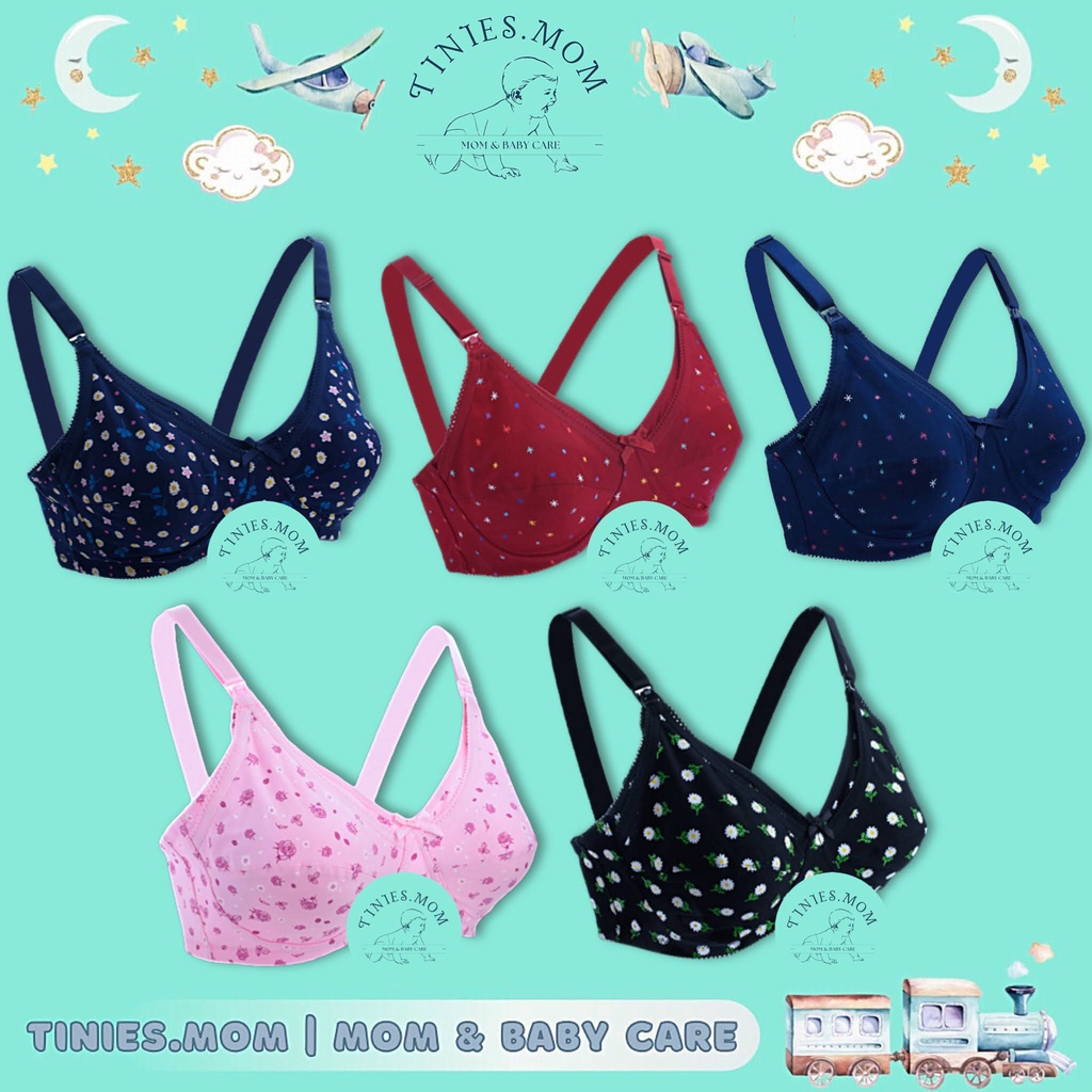 AUTUMNZ Isabel 2 Nursing Bra Push Up Maternity Breastfeeding Bra