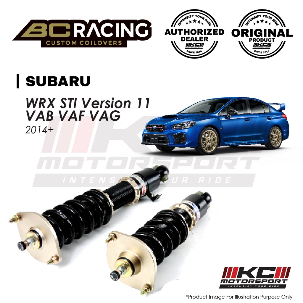 Subaru Wrx Sti Version 11 Vab Vaf Vag 2014 Bc Racing Br Rs Fully