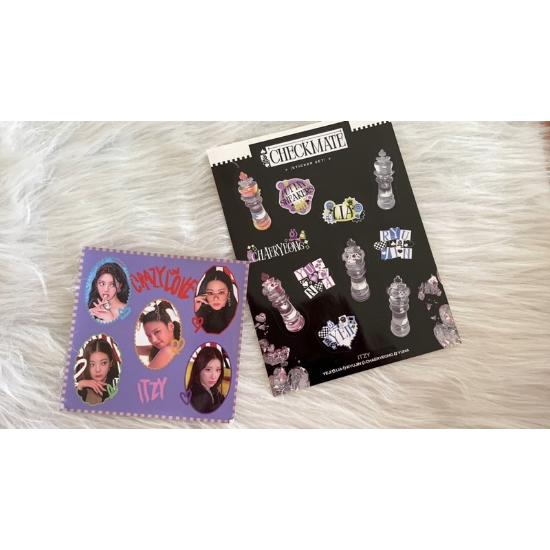 ITZY OFFICIAL ALBUM STICKER PACK Only One! | Shopee Malaysia