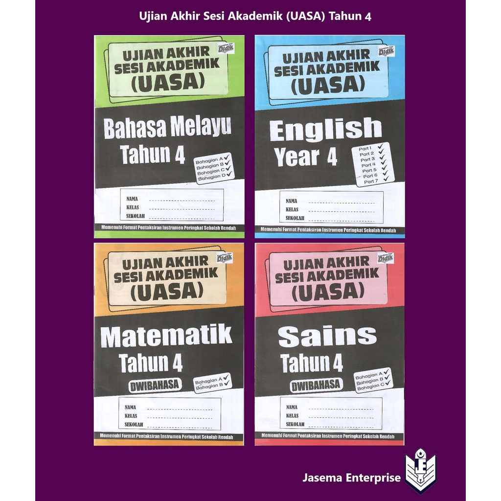 Ujian Akhir Sesi Akademik (UASA) Tahun 4 Bahasa Melayu | English ...