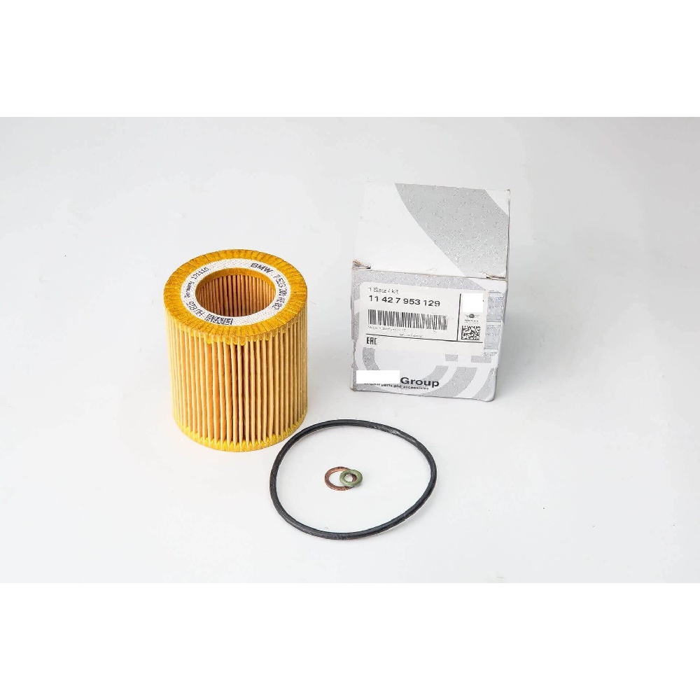 BMW New Oil Filter Kit 11427566327 For BMW E60 E82 E88 E90 E92 E93 11427541827 HU816X Shopee