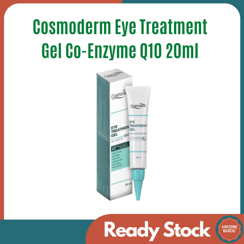 Cosmoderm Eye Treatment Gel Co Enzyme Q10 20ml Shopee Malaysia 