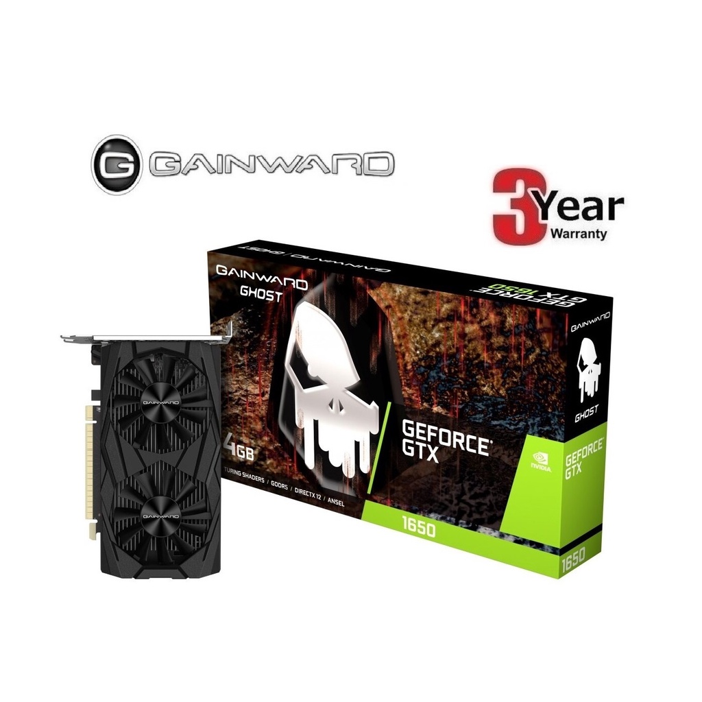 GAINWARD GHOST GEFORCE GTX 1650 4GB GDDR6 Graphic Card VGA | Shopee ...