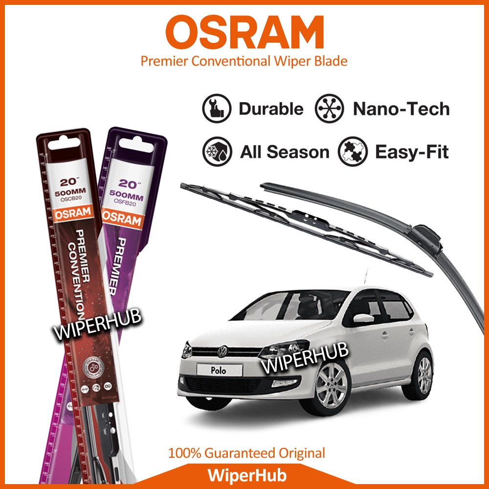 Osram Volkswagen Polo MK5 (TSI/GTI) 20092017 Premier Conventional Flat