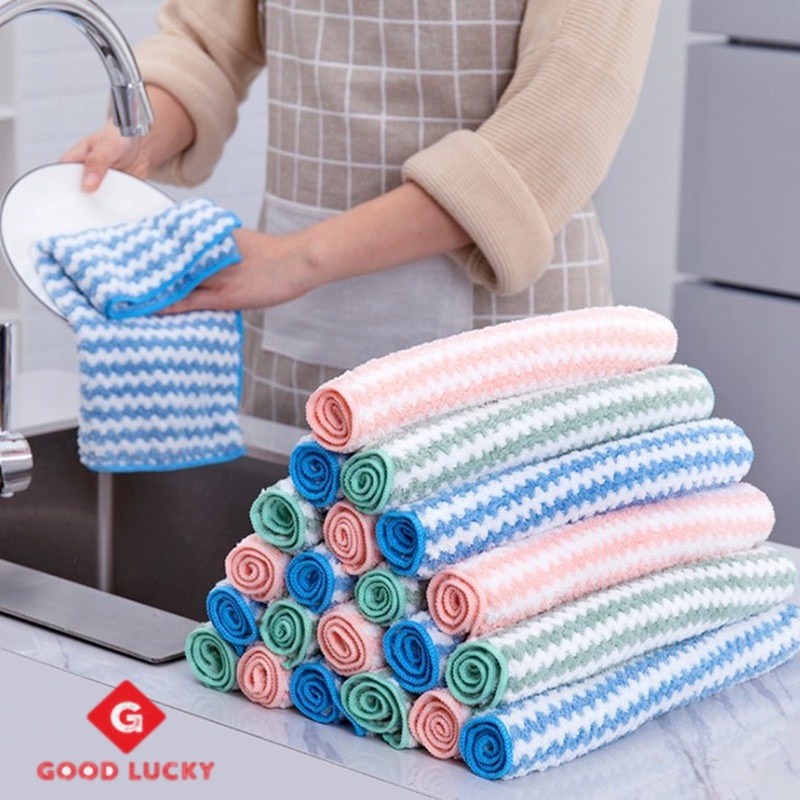 Kitchen Dish Towel Non-stick Oil Double-layer Dish Washing Cloth Kitchen  Cleaning Wipes Selangor, Malaysia, Kuala Lumpur (KL), Puchong Supplier,  Supply, Wholesaler, Retailer