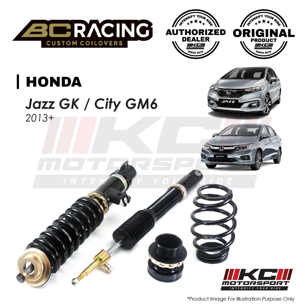 Honda Jazz GK / City GM6 2013+ - BC RACING BR RN Fully Adjustable ...