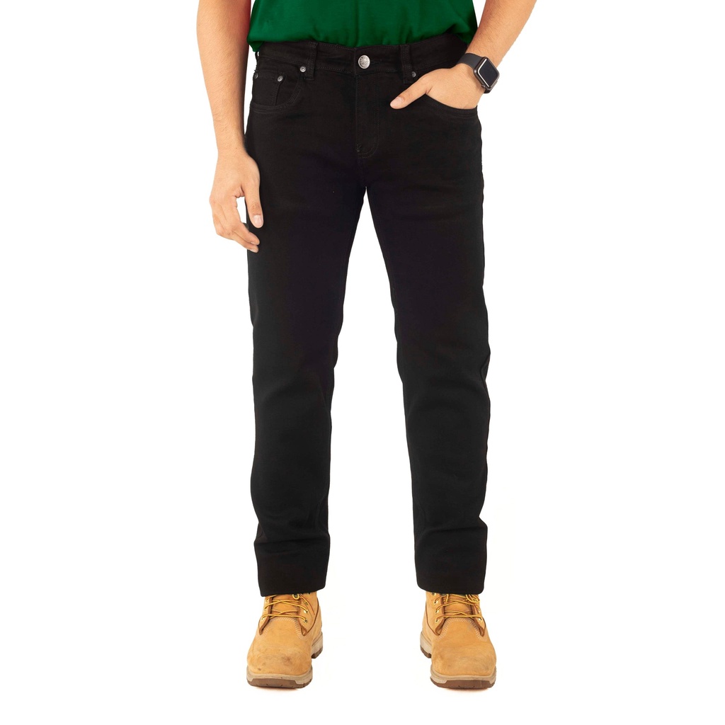 EXHAUST Jeans Long Pants [306 Straight Cut]Black 1445 Shopee Malaysia