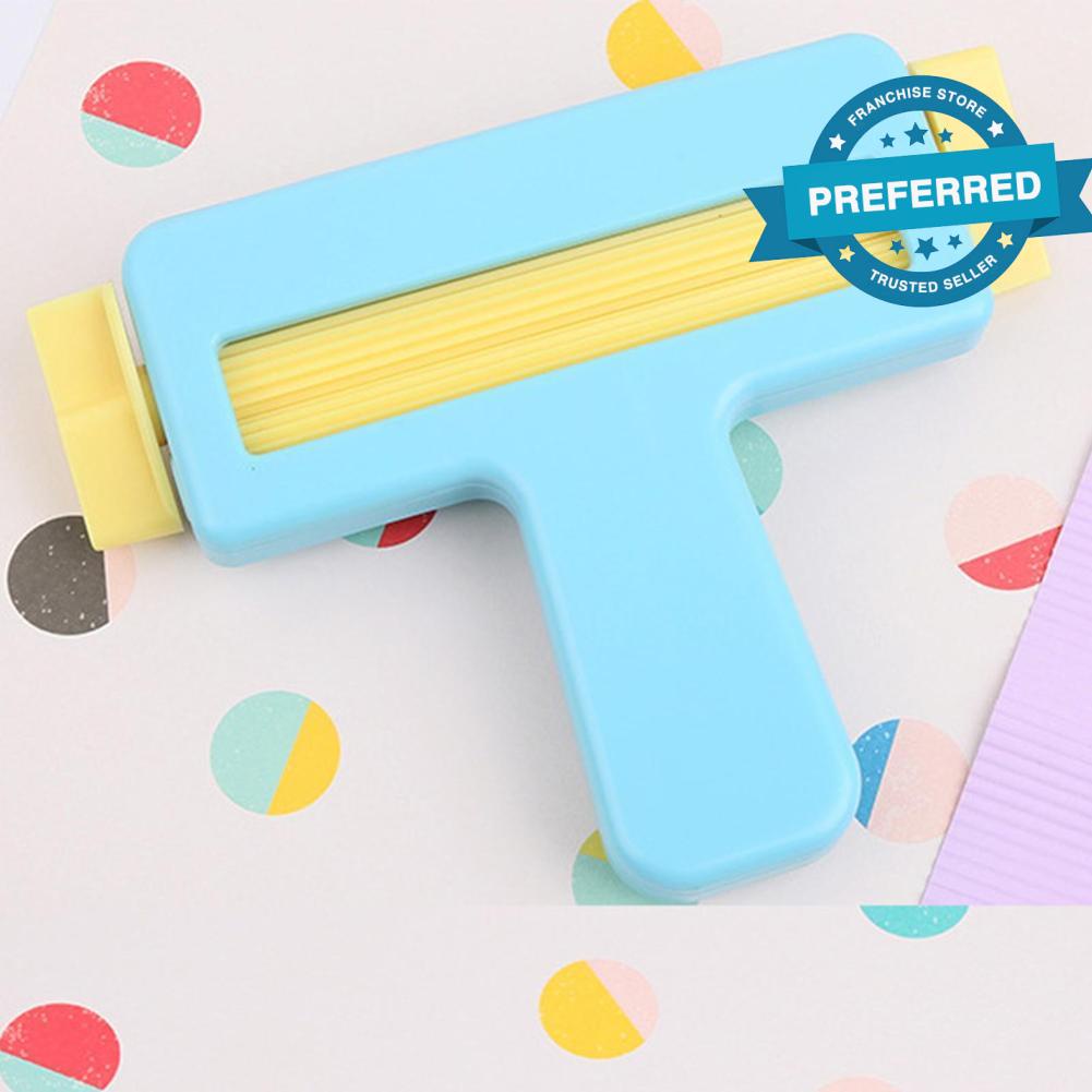 FISKARS Straight Edge PAPER CRIMPER Tool 6.5" Texture Roller Paper