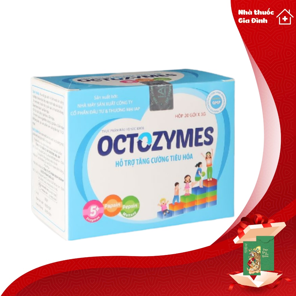 Octozymes mixed powder, Supplements 8 types of enzymes, stimulates ...