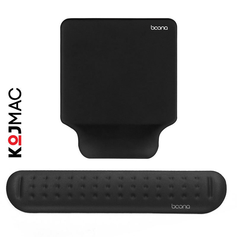 Combo Set of Silicone Mouse Pad Anti-Wrist Fatigue Keyboard Cushion ...