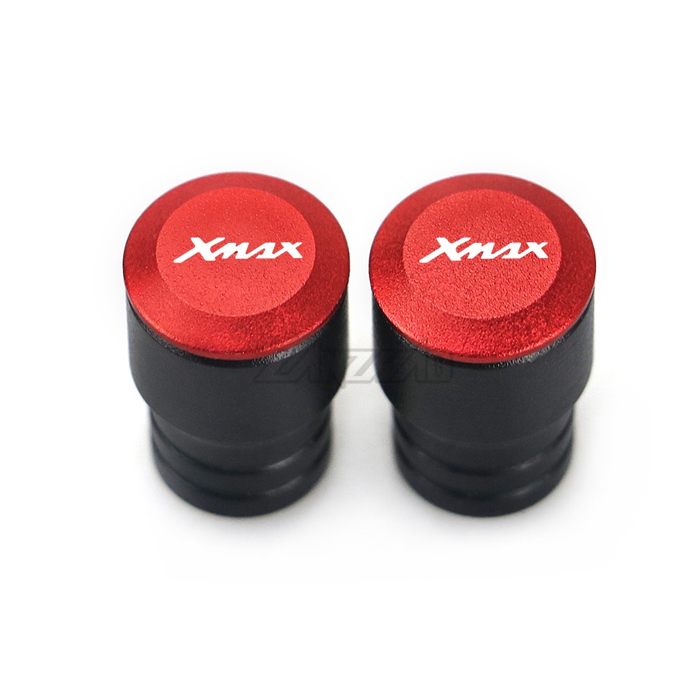XMAX Motorcycle Tire Valve Covers Gas Nozzle Tyre Air Stem Cap CNC