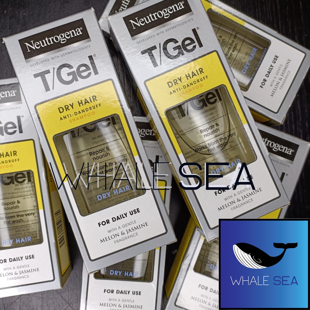 Neutrogena T/Gel Dry Hair AntiDandruff Shampoo (250ml) Shopee Malaysia