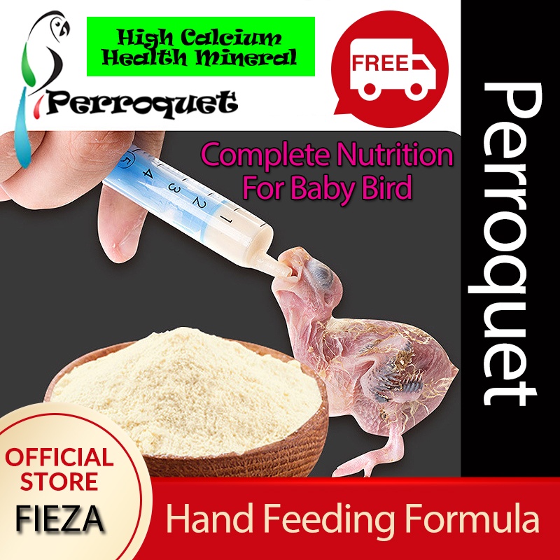 Perroquet Jonsanty Parrot Baby Bird Hand Feeding Formula Growth Immune System Vitamin Mineral