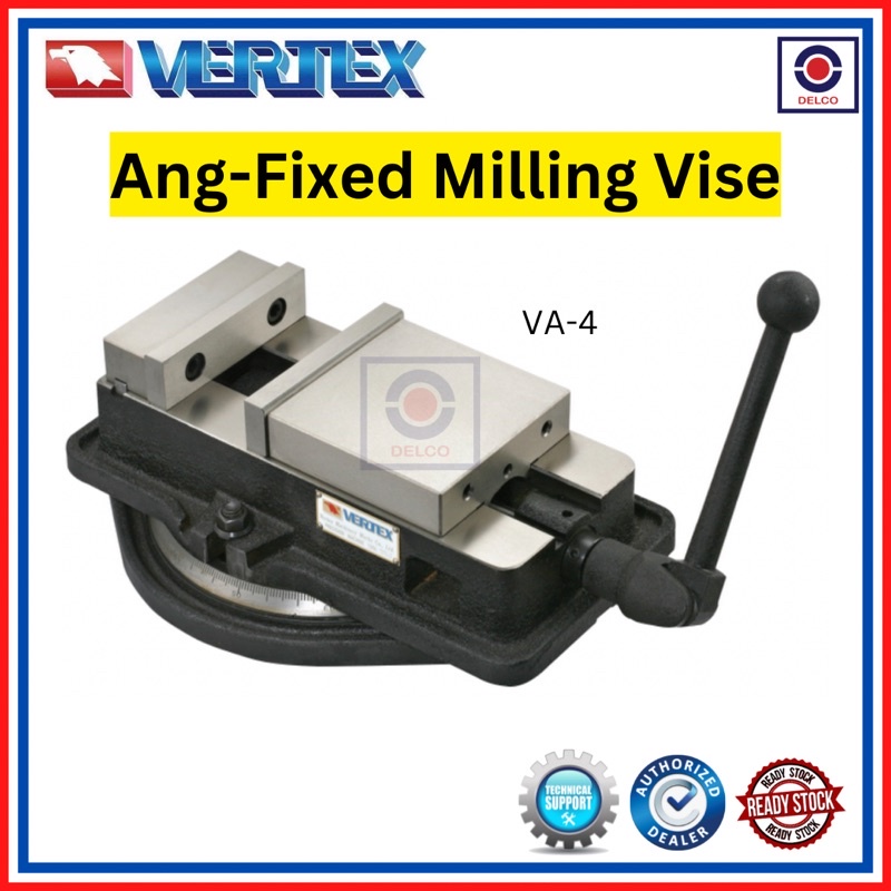 VERTEX TAIWAN (VA4) Ang Fixed Milling Vise with swivel base va4